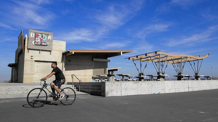 Concession Stand at Bolsa Chica State Beach